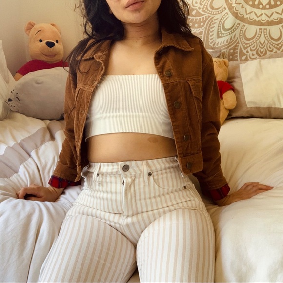 PacSun Jackets & Blazers - [SOLD] PACSUN Corduroy Jacket w/ Plaid Lining